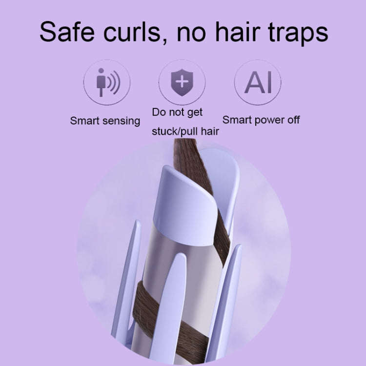 RD-2118 32mm Intelligent Induction Automatic Curling Iron Electric Rotary Automatic Hair Curler, ...