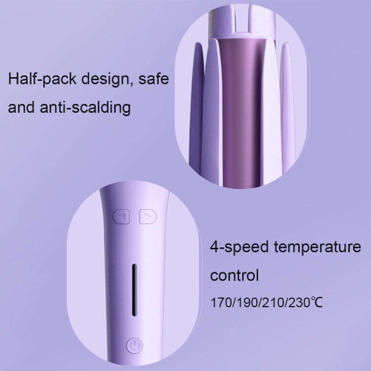 RD-2118 32mm Intelligent Induction Automatic Curling Iron Electric Rotary Automatic Hair Curler, ...