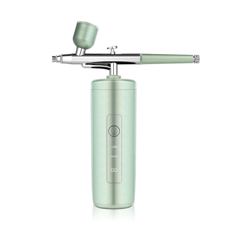 High Pressure Nano Injection Instrument Home Portable Moisturizing Spray(Grass Green)