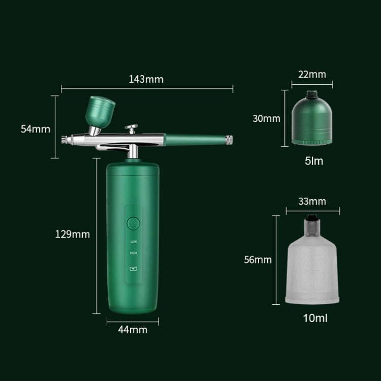 High Pressure Nano Injection Instrument Home Portable Moisturizing Spray(Red)