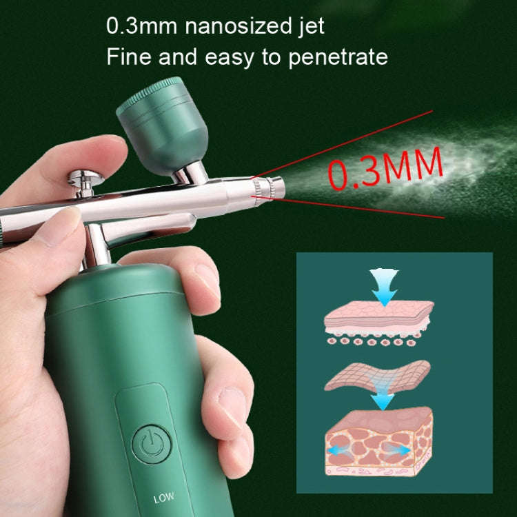 High Pressure Nano Injection Instrument Home Portable Moisturizing Spray(Red)
