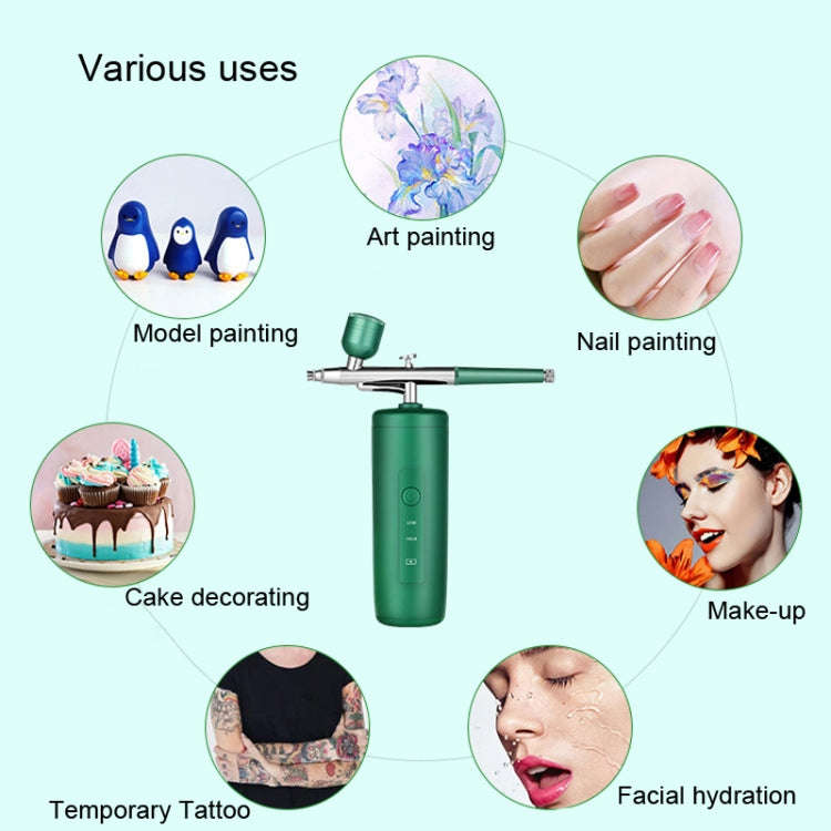 High Pressure Nano Injection Instrument Home Portable Moisturizing Spray(Red)