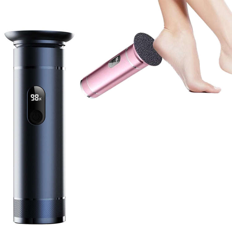 S-608 Smart Digital Display USB Charging Foot Grinder Exfoliating Electric Pedicure(Blue)
