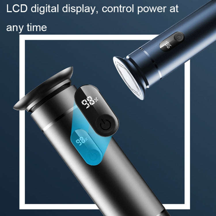 S-608 Smart Digital Display USB Charging Foot Grinder Exfoliating Electric Pedicure(Blue)