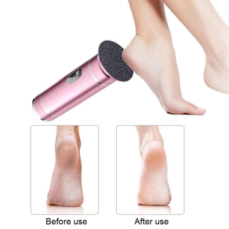 S-608 Smart Digital Display USB Charging Foot Grinder Exfoliating Electric Pedicure(Blue)