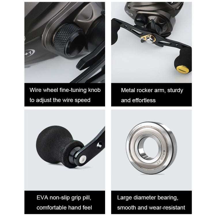 High Speed Long-throw Outdoor Fishing Anti-explosive Line Fishing Reels, Specification: AC2000 Re...