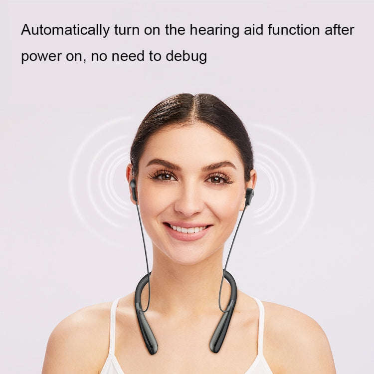 Z3 Free Multifunctional Multi-channel Digital Wireless Hearing Aids for the Elderly(Black)