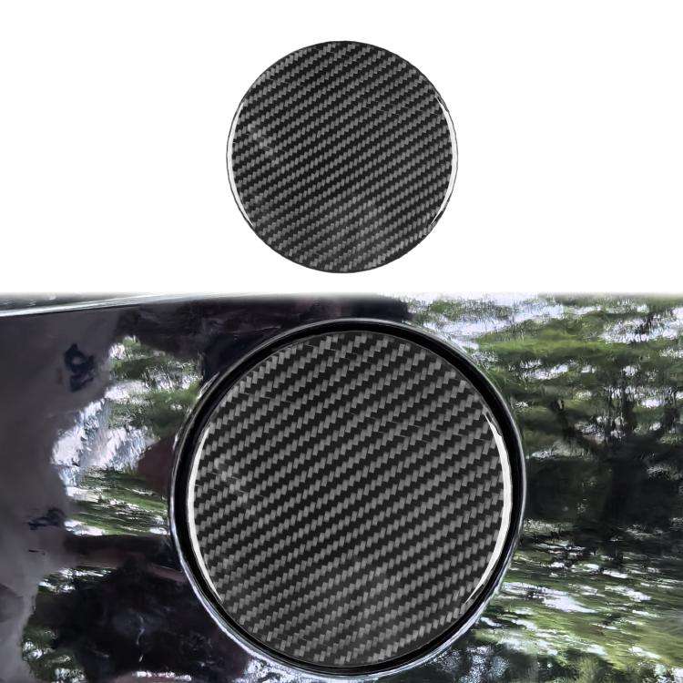 For Chevrolet Corvette C8 Fuel Tank Cover Decorative Stickers(Black)