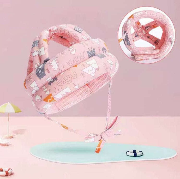 Baby Breathable Anti-fall Head Protective Cap Baby Protective Cap Toddler Bumper Cap, Spec: Breat...