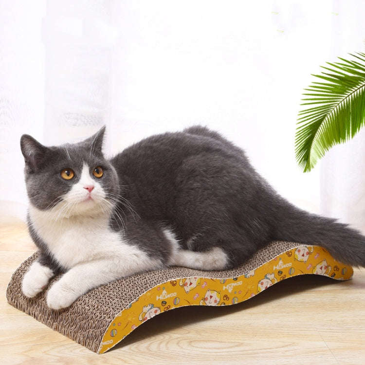 M Corrugated Cat Scratching Board Fun Cat Sharpening Board Color Random Delivery