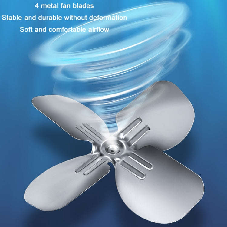 Car Powerful Fixing Clip Cooling High Wind Power Electric Fan, Specification: 8 inch Metal 24V