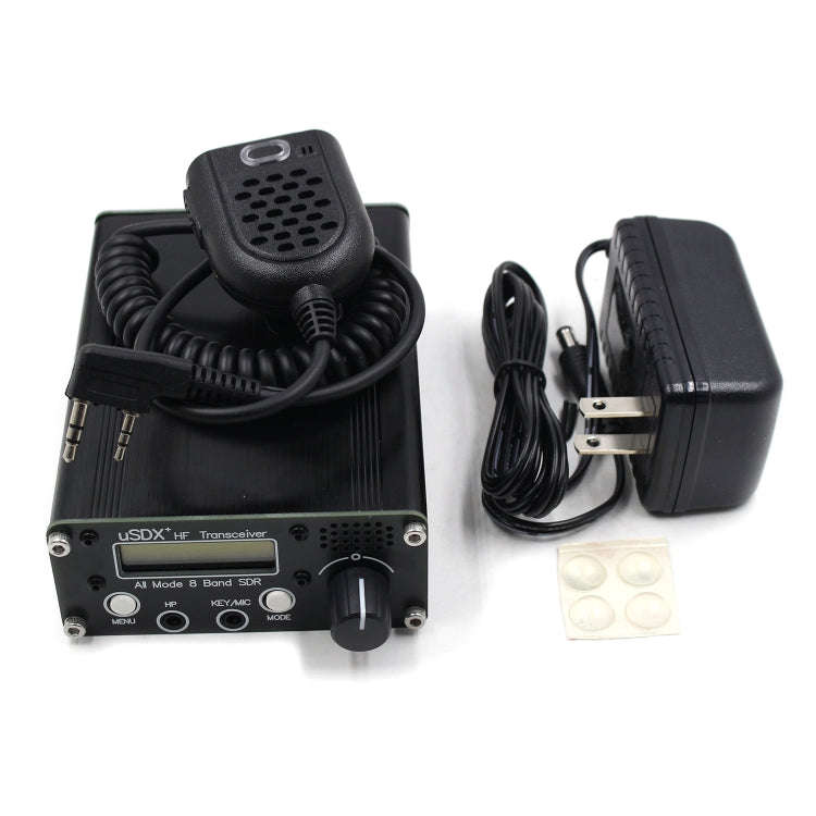 Usdr Usdx + V2 Plus 8 Band SDR Full Mode HF SSB QRP High Frequency Transceiver, Spec: US Plug