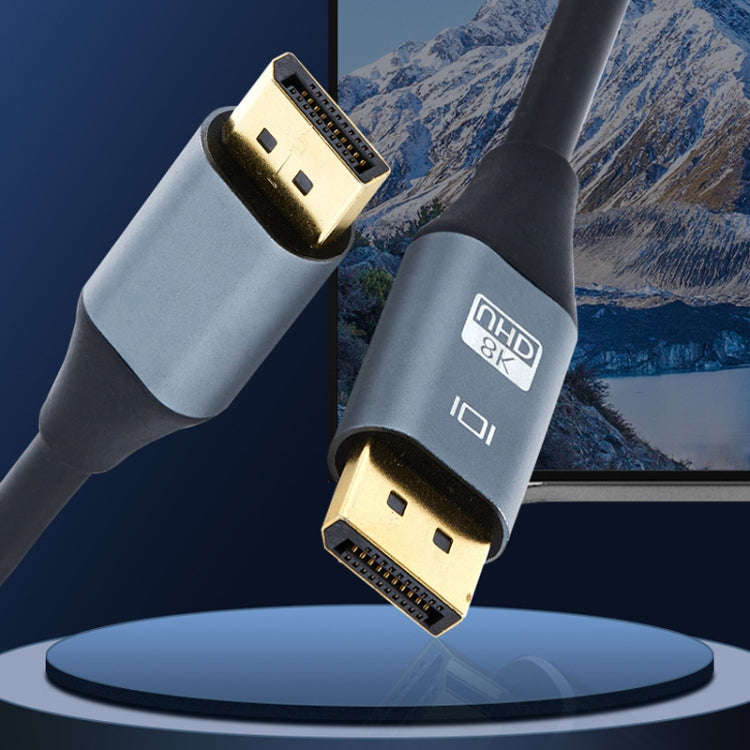 DP1.4 Version 8K DisplayPort Male to Male Electric Graphics Card HD Cable, Length: 1m