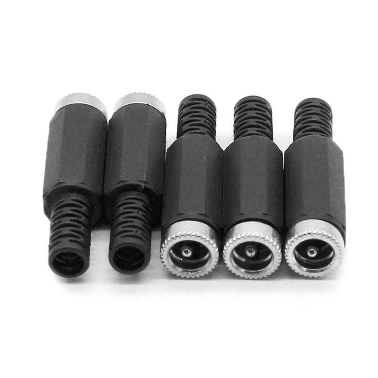 30 PCS Assembled Solder Wire DC Female Head(DC 2.1mm)