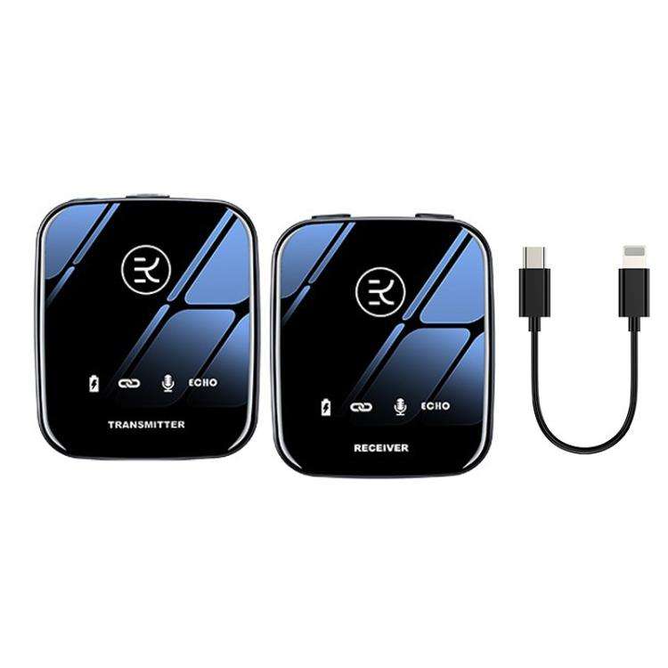 M18 Wireless Microphone Collar Clip Recording Equipment, Style: 1 In 1 8Pin