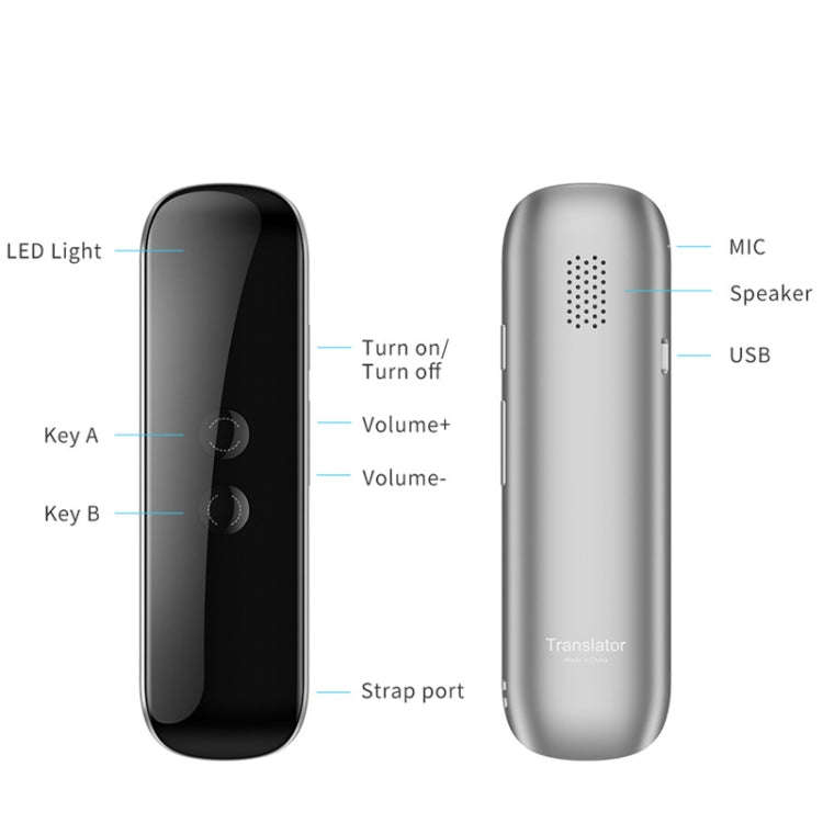 Junyue G5 Smart Language Translation Machine Bluetooth Portable Business Learning Translation Pen...