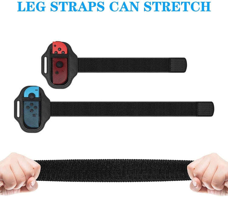For Switch Joycon Ring Leg Strap  Adjustable Elastic Band