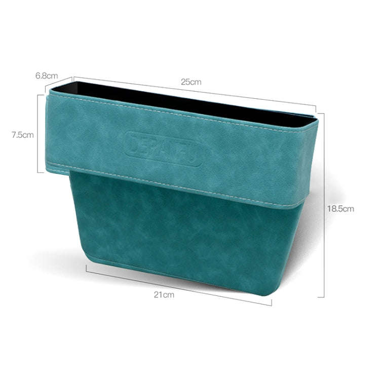 DE RAN FU Car Seat Storage Box Cup Holder Fur Citrine Phone Sundry Storage Box(Brown)