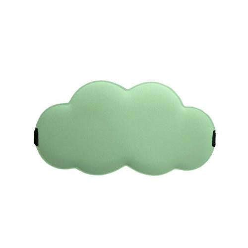 3D Cloud Eye Mask Ice Silk Slow Rebound Memory Foam Sleep Comfort Eye Mask(Green)