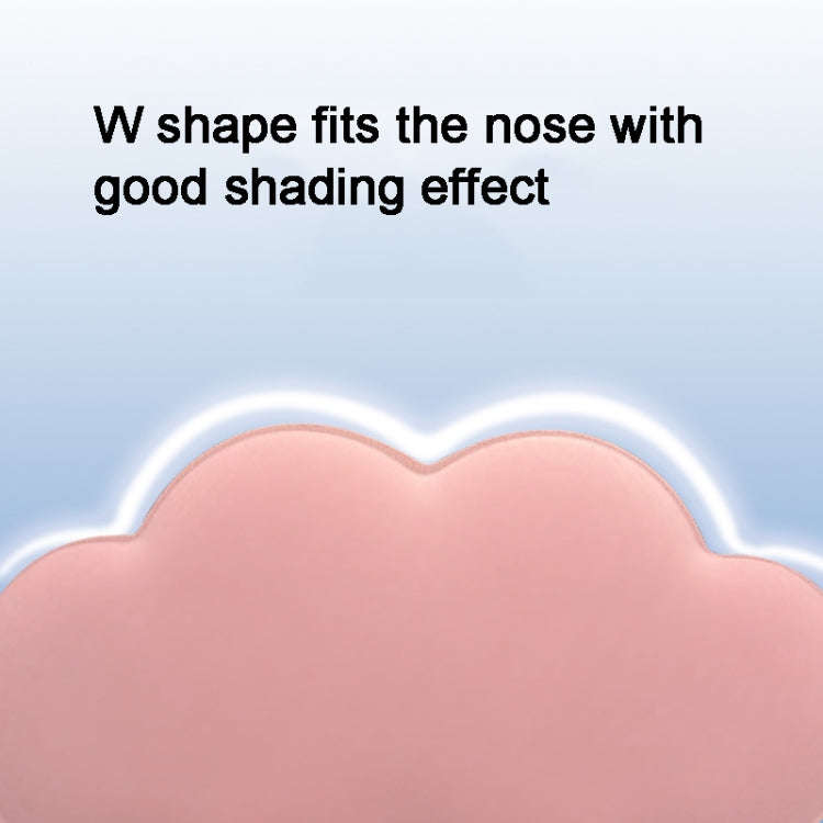 3D Cloud Eye Mask Ice Silk Slow Rebound Memory Foam Sleep Comfort Eye Mask(Purple)