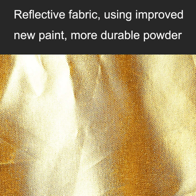 Selens  5 In 1 (Gold / Silver  / White / Black / Soft Light) Folding Reflector Board, Size: 60x90cm