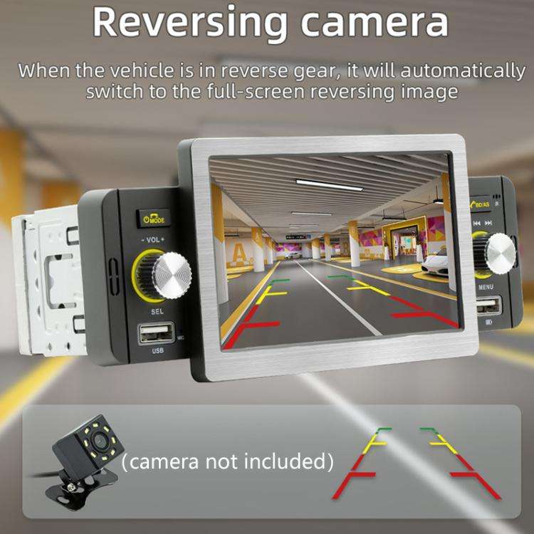 5 inch Bluetooth AUX Mobile Phone Interconnection USB Interface Car MP5(158C)