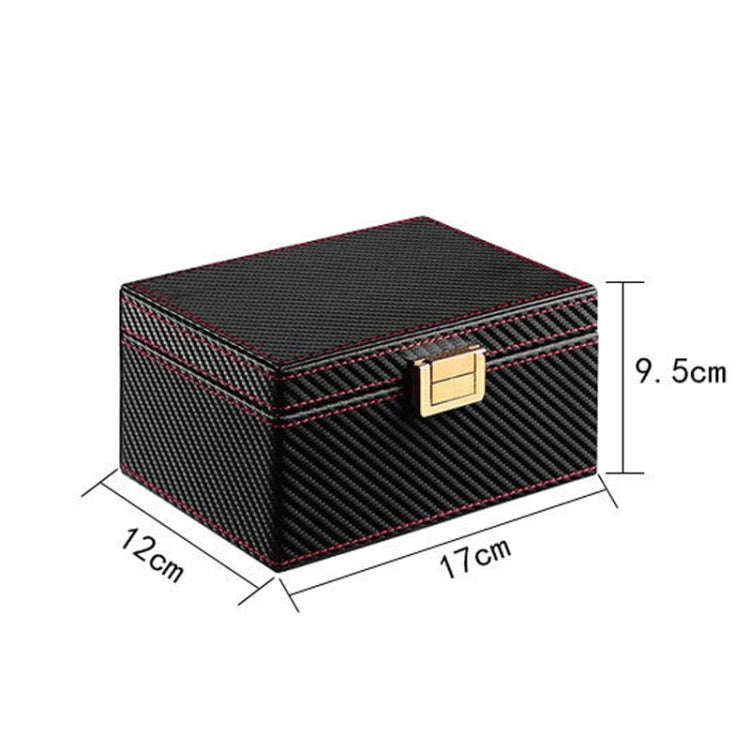 RFID Signal Shielding Box Car Key Anti-demagnetization Cell Phone Box(Carbon Fiber)