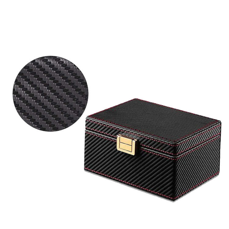 RFID Signal Shielding Box Car Key Anti-demagnetization Cell Phone Box(Carbon Fiber)