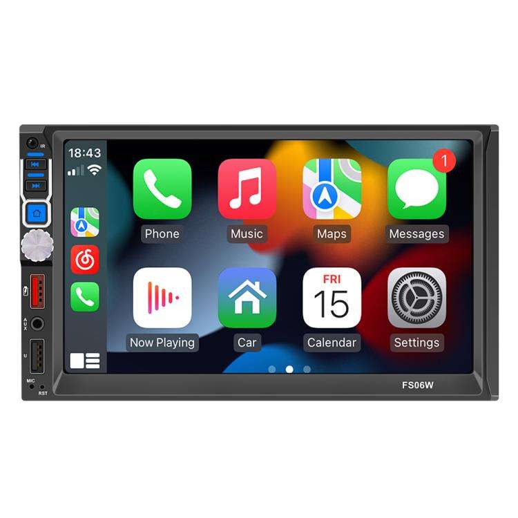 7 Inch Wireless CarPlay Mobile Phone Interconnection Car MP5(FS06W)