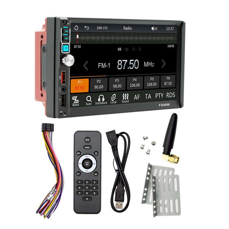 7 Inch Wireless CarPlay Mobile Phone Interconnection Car MP5(FS06W)