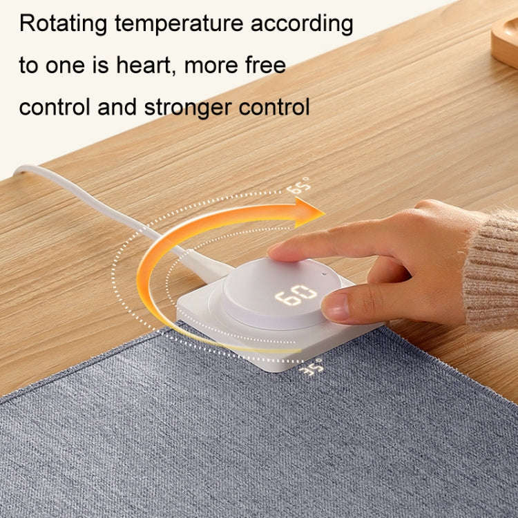 Joyroom JR-CY335 220V Smart Office Desktop Heating Thermostatic Mouse Pad, US Plug, Size: 80x32cm...