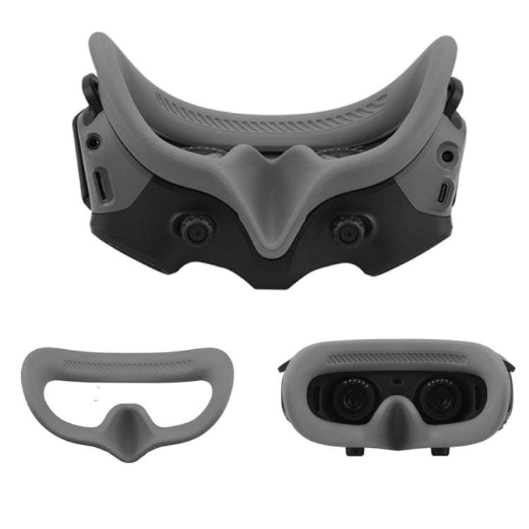 For DJI Avata Goggles 2 Eye Pad Silicone Protective Cover(Red)