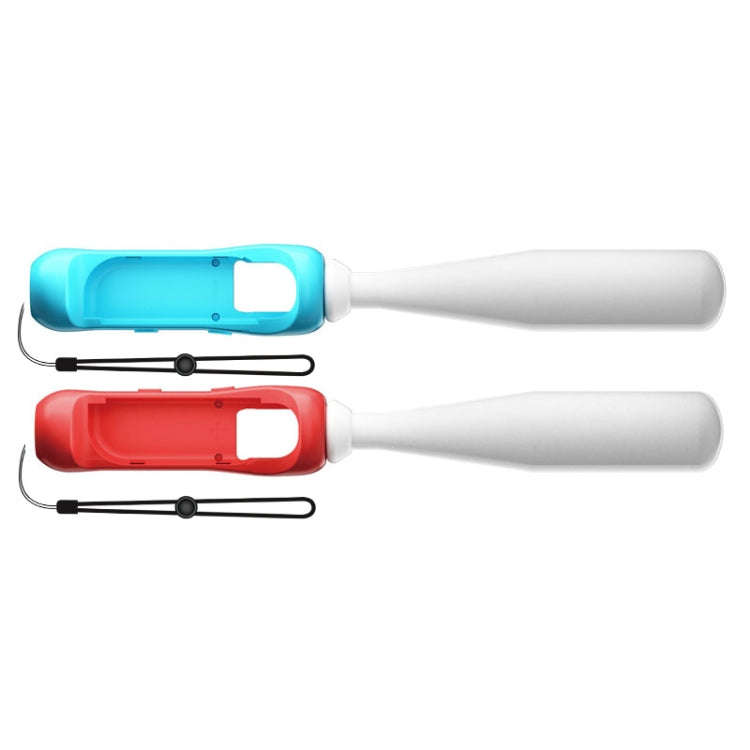 For Nintendo Switch OLED IPLAY HBS-363 Baseball Grip Assembly Gamepad Game Accessories(Red Blue)