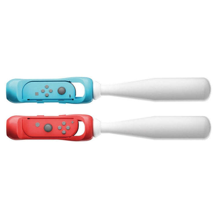 For Nintendo Switch OLED IPLAY HBS-363 Baseball Grip Assembly Gamepad Game Accessories(Red Blue)