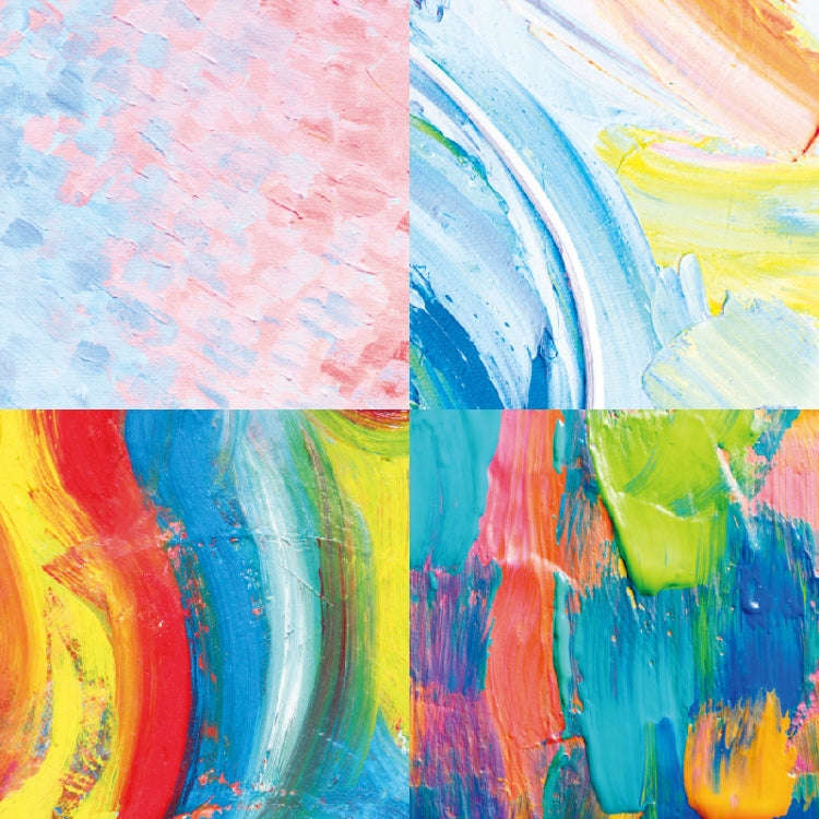 24sheets /Set 6 inch DIY Album Scrapbook Paper Handbook Material Paper Pigment Background Paper