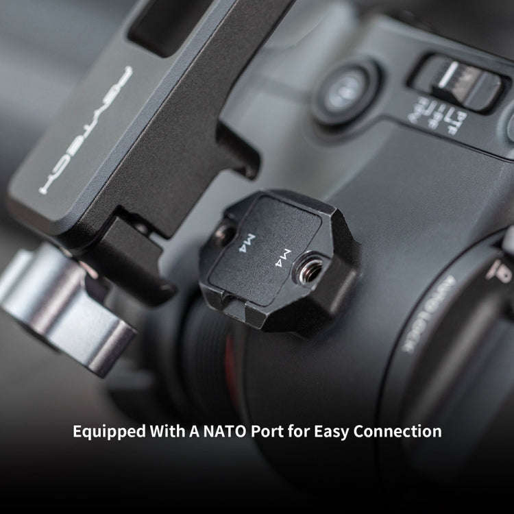 PGYTECH Mini Focus Handgrip Mount For DJI Ronin RS 3/RS 3 Pro/RS 2/RSC 2(Black)