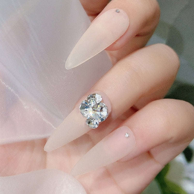 20 PCS Nail Jewelry Stacked Diamond Nail Sticker Accessories(H525 Small AB)