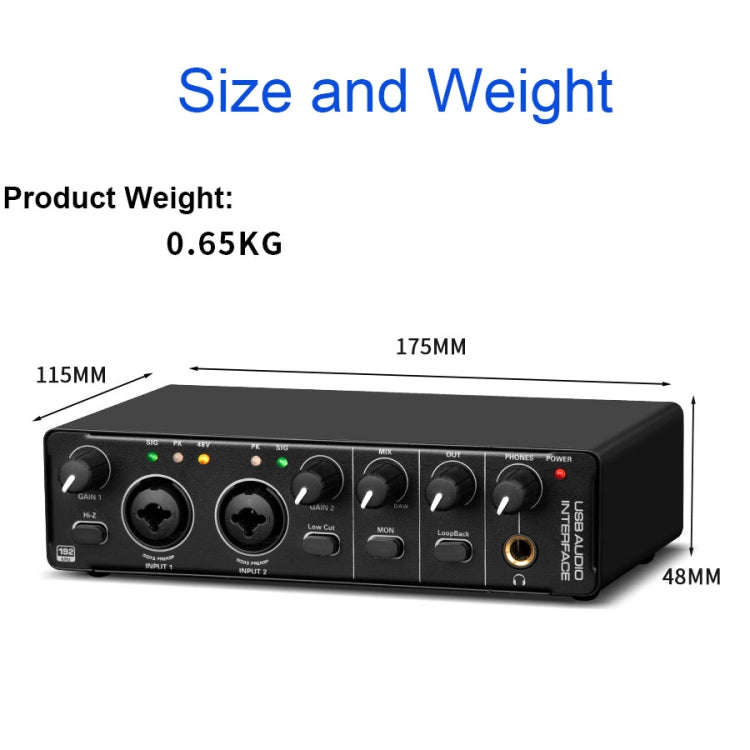 SK-1 USB Computer Driver-free Recording Sound Card Instrument Arranger Mixer