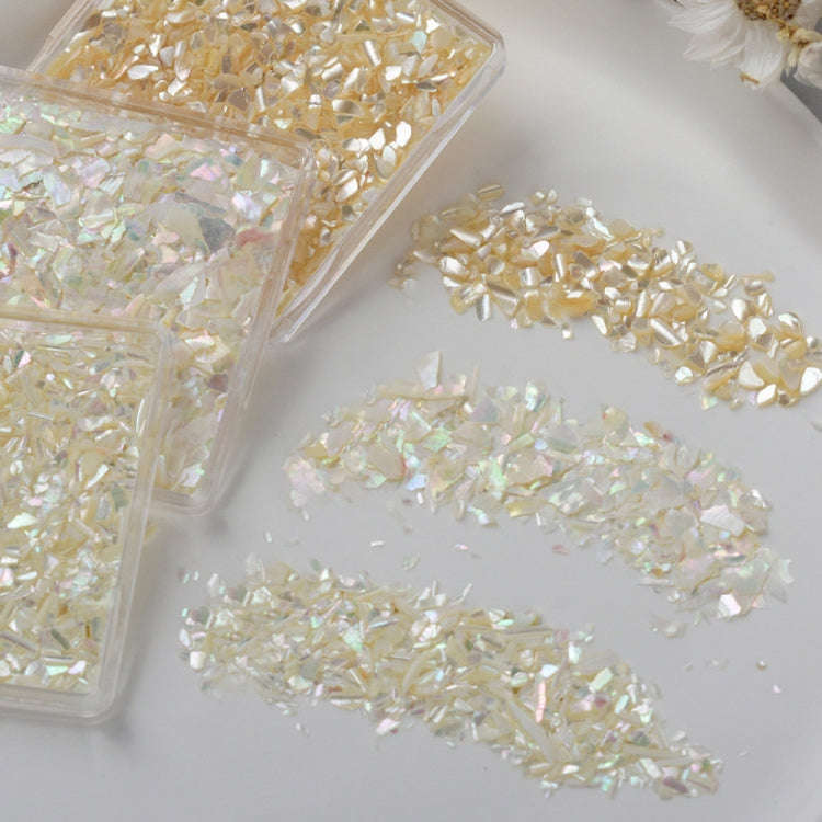 Nail Art Decoration Seashell Fragment Nail Decoration, Style: 02 Champagne