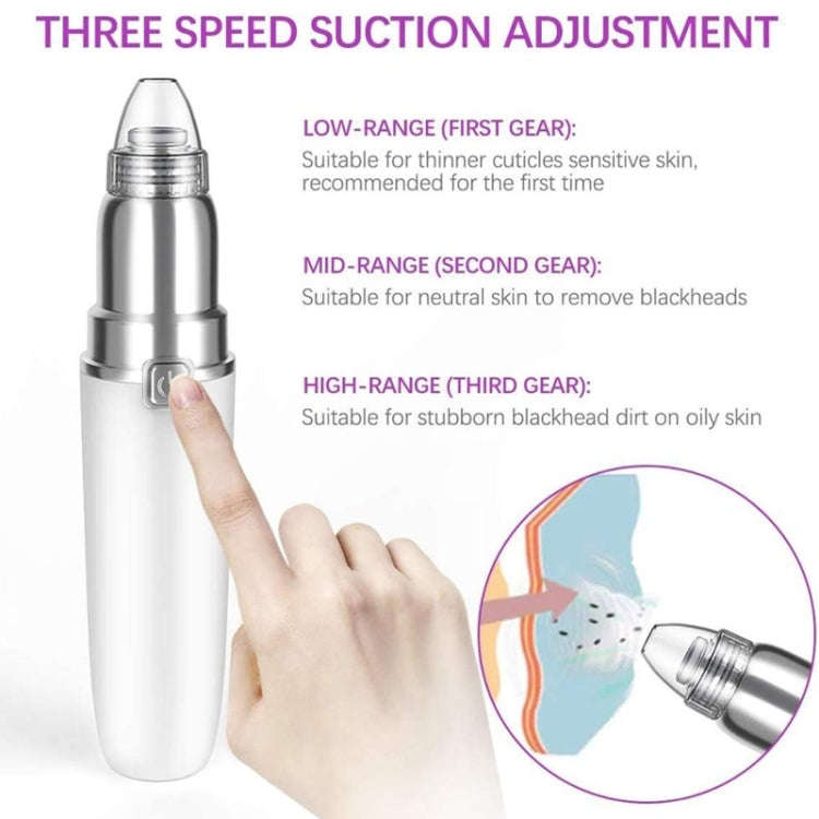 HD-3138 Electric Pore Cleaning Instrument Hot Compress To Export Acne Removing Blackhead Beauty I...