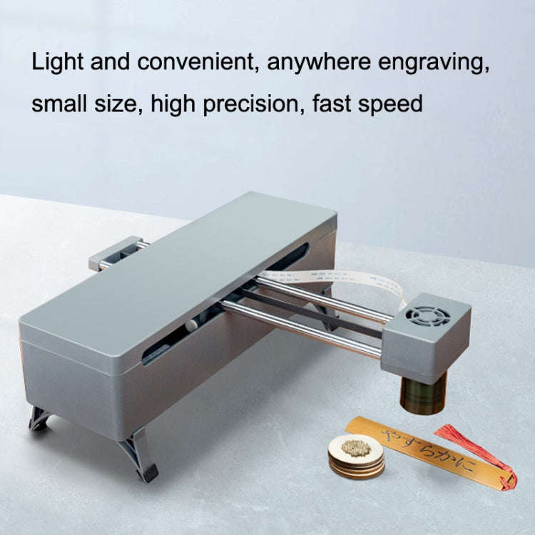 DAJA DJ7 7W Non-metal Laser Carvings Mini Marking Machine Can Cut Wood Board Paper Leather, US Plug