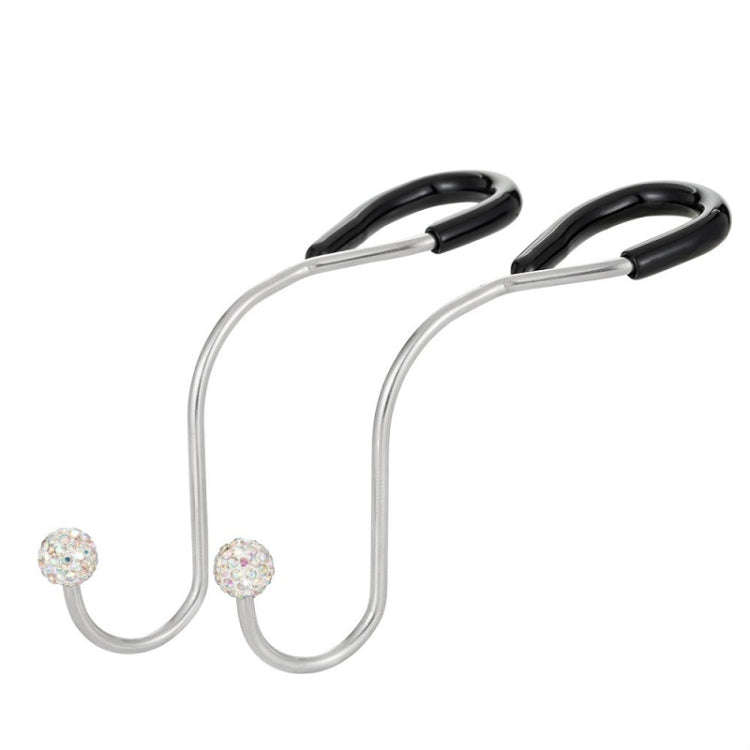 Multifunctional Car Seat Hooks With Diamond Inlay(AB Color)