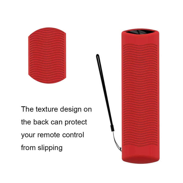 2 PCS Y27 For Alexa Voice Remote 3rd Gen Silicone Non-slip Protective Cover(Black)
