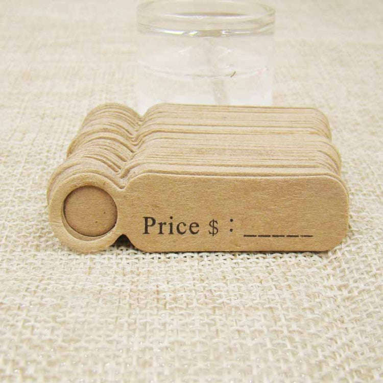100pcs /Set Small Retro Baking Label DIY Jewelry Price Tag Bookmark Gift Card, Specification: Pri...