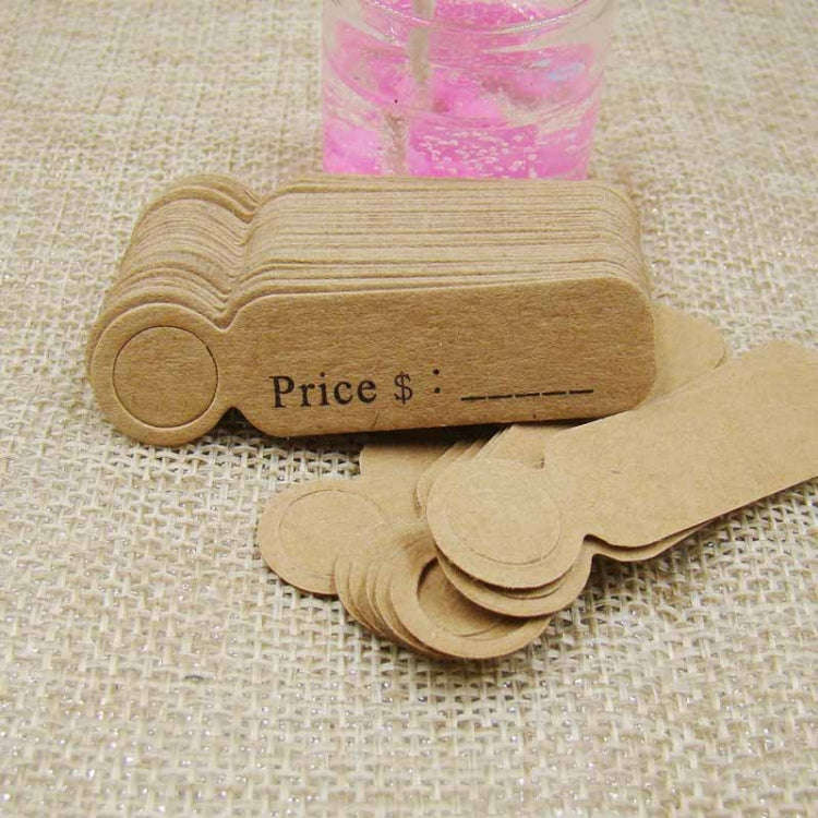 100pcs /Set Small Retro Baking Label DIY Jewelry Price Tag Bookmark Gift Card, Specification: Pri...