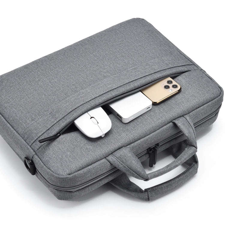 OUMANTU 020 Event Computer Bag Oxford Cloth Laptop Computer Backpack, Size: 14 inch(Dark Gray)