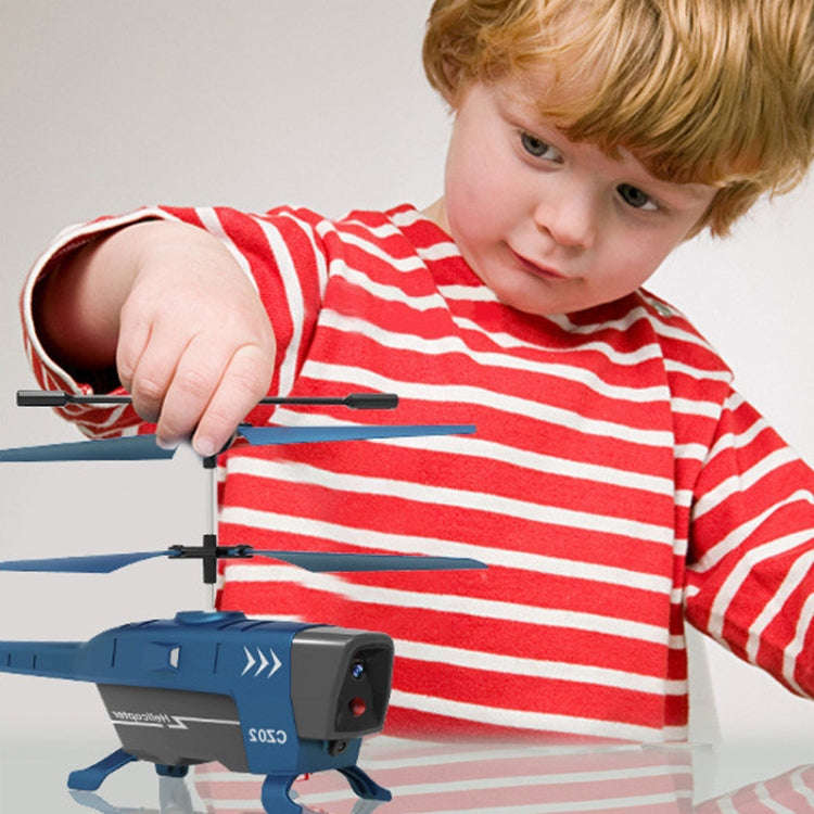 HeiFeng CZ02 Obstacle Avoidance Remote Control Aircraft, Color: 3.5CH Silver