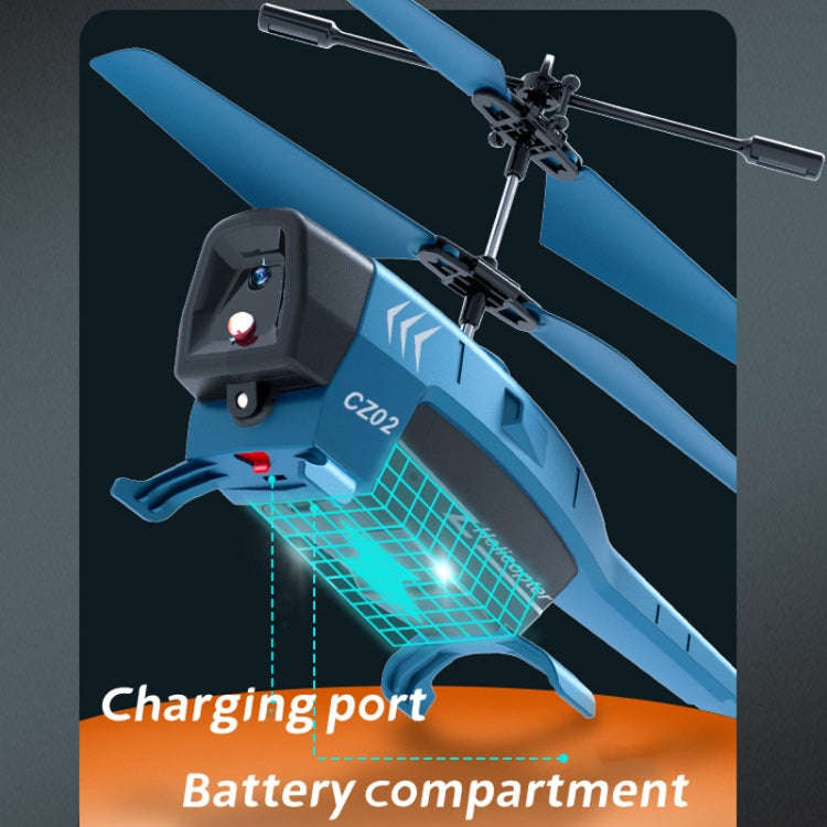 HeiFeng CZ02 Obstacle Avoidance Remote Control Aircraft, Color: 3.5CH Silver