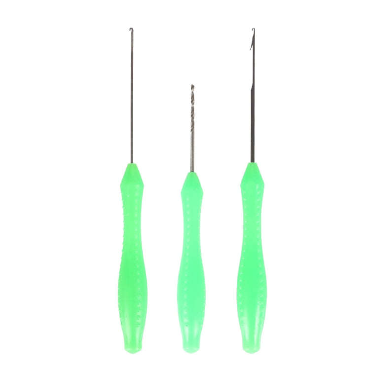 3 PCS / Set Carp Fishing Hook Needle Fishing Bead Bait Hook Needle