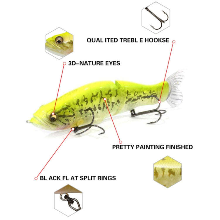 135mm Lure Bait Bionic Fishing Lures Slowly Sinking Pencil Knobby Fish Hard Bait Fishing Gear(D)